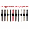 Projektanci luksusu skórzany pasek do zegarka Apple iWatch SE Band Series 6 5 4 3 2 40mm 44mm 38mm 42mm pasek do bransoletki