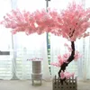 105cm暗号化桜の枝3フォークさくらの紐の結婚式の背景の壁の装飾のための絹の花絹の花