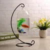 15cm Suspended Transparent Hanging Glass Fish Tank Infusion Bottle Aquarium Flower Plant Vase For Home Decoration Aquariums265v