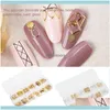 Décorations Nail Salon Santé Beautynail Décoration 12 Grille Style Mixte Art Métal Shell Star Goujons Chaîne Ongles DIY Aessories Tool1 Drop de