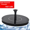 1.4W / 1W Mini Solar Powered Fountain Water Garden Pool Pond Outdoor Panel Decoration 50% Off 210713