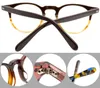 Märke Glasögon Ramar Runda Myopi Glasögon Retro Reading Frames Men Kvinnor True Vintage Revival Acetate Optisk Frame Eyewear med Clear Lens