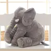 Oreiller Géant Éléphant En Peluche Jouets Pour Bébé Dormir Suffed Animal Doux Poupées Infant Dos Soutien Coussin Enfants Gift287d