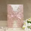 Wedding Invitations wedding invitations pearl Paper Inner Sheet Laser Cutting invitation cards