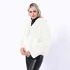 autumn and winter suit short fur coat women's rabbit hair imitation Rex Long Sleeve 211207