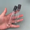 100pcs 10ml Spray Bottle Spray Pump Bottle Travel Refillable Glass Perfume Bottle With Sprayer