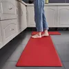 Eovna PVC Kitchen Mat Waterproof Entrance Door Bathroom Non-slip Rug Floor Carpet Doormat 220301