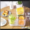 Jars Housekeeping Organization Home Gardenwith Lid Fruit Vegetable Containers Double Sealed Multifunction Transparent Rec Plastic Drain Stora