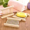 Portable Soap Dishes Natural Wood Soap Tray Storage Bath Shower Plate Home Bathroom Wash Soap Holder