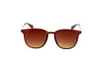 874 män klassisk design solglasögon mode oval ram beläggning UV400 objektiv kolfiber ben sommar stil eyewear med