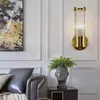 Deyidn Modern Crystal Wall Light Nordic Luxury LED Creative Copper Lamp Living Room Bedroom Cloakroom Aisle Sconce Lamps