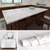 Premium Marble PVC Waterdicht Zelfklevend Wallpapers DIY Meubel Kabinet Garderobe Renovatie Home Decor Keuken Badkamer Sticker RH3575