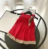 赤ちゃんガールズドレス夏デザイナー服新生児子供服半袖ドレスガール幼児スカート