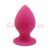 NXY jouets anaux 7.2/6.2/5.2 cm de diamètre Super grande taille Silicone Plug jouets sexuels pour hommes femme Gay énorme grand jouet de fesses Rose/noir 1125