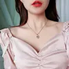 S2116 Fashion Jewelry Beauty Rotatable Pendant Necklace Women Choker Necklaces