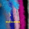 Party Feathers Strip Decoration Diameter 7-9 CM2Meter/Lot Colorful Ostrich Feather Boa Ostrich Feathers Trim Wedding Shawl Feathers for Craf