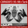 Honda CBR 600 CBR600 F3 FS CC 600FS 600F3 1995-1998 64NO.311 BODYS GREY WHITE CBR600FS 600-F3 1995 1997 1998 CBR600F3 600CC 95 96 97 98 BodyWork