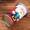 Kerstversieringen Santa Claus Snowman Snoep ijzerdozen Kinderen slijtvastheid en duurzaamheid High-Capacity Gift Feestartikelen