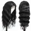 Fashion Plus Body Wave Gluels 13x4 Parrucche frontali in pizzo per capelli umani per le donne 150% capelli Remy brasiliani Parrucca pre pizzicata con chiusura in pizzo