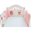 Bedding Sets 6 Pcs/Set Cot Bumper 30cm*30cm Baby Bed Braid Head Protector In The Born Crib Protective Soft Barrier