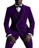 purple prom vest