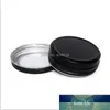 Packing Bottles Round Aroma Candle Jar Cosmetic Container Aluminum Cream Pot with Transparent Cover Earphone Metal Storage Box 100 ML Tin Cans