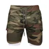 Sommer-Laufshorts Männer 2 in 1 Sport Jogging Fitness Training Quick Dry S Gyms Sport Fitnessstudios Short Pan 210716