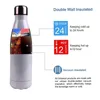 Blank Sublimacja 17oz Cola Butelka Flask Sporty Butelka Wody Ze Stali Nierdzewnej Podwójne ściany Thermos z pokrywką Xu 0120