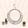 new Rustic Iron Wire Wreath Frame Succulent Pot Iron Hanging Planter Plant Holder (Plants Are Not Included EWD6678