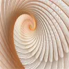 Duvar Kağıdı Nordic 3D Geometrik Sanat Spiral Doku Mural HD Dijital Baskı Güzel Duvar Kağıtları Dekorasyon Kapalı Gelişmiş Duvar Kağıdı