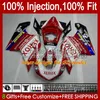 Injection Bodys For DUCATI 1198R 848 1098 1198 S R 2007 2008 2009 2010 2011 2012 18No.42 Bodywork 848S 1098S Red black white 1198S 848R 1098R 07 08 09 10 11 12 OEM Fairing Kit