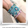 Xuxi 2021 mulheres simplicidade boho exagero brinco miyuki db arroz beads grande círculo pingente de moda criatividade brincos ss104