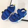 2021 color matching children boys and girls sandals non-slip toddler shoes baby soft sole