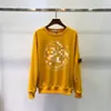 2021S Tasarımcı Sweater Tech Polar Hoodies Taş Tişörtlü Sweatshirts Jumpers Moda Giyim Nakış Uzun Kollu Kazak Adam Kadınlar Günlük Pamuk Terzini