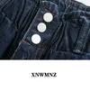 Женские моды модные джинсы с дротиками Винтажные патч-карманы Hi-right джинсы на молнии женские высокие талии брюки Mujer 210520