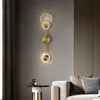 Modern Led Wall Lamp Gold sconces Lighting Living Bedroom Bedside Nordic Restaurant kitchen Background Decor Wall Lights