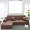 Krzyżowa deseń sofa pokrywa bawełna zestaw elastyczna kanapa do salonu Zwierzęta Cubre Sofa Ręcznik 1/2/3 / 4-osobowy 1 pc 211116 \ t