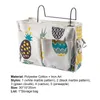 Storage Bags Bedside Bag Hanging Organizer Multi-Pocket Holder Dormitory Bed Bunk Canvas Bedroom Bathroom Pouch