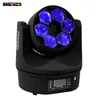 Shehds Moving Head Lights LED Bee Eye 6x15W RGBW Ultimate Rotate Beam Effect Stage Euiqpment 90 W High Power Lamp