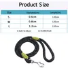 Hachikitty Dog Leash Nylon Pet Puppy Walking Running Leashes Training Rope Belt för små medelstora stora hundar levererar