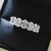 Реал 925 серебряного серебряного обручального кольца для женщин Eternity Eternity Lige Finger Jewelry Whole Lady Gift R53492094481