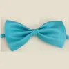 16 Kolory Regulowane Pet Bow Tie Dog Cat Mini łuki Kołnierz Kwiat Dekoracja Solidna Kolor Zwierzęta Bowknot Necktie Dostawy BH5314 WDY