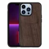 Shockproof Phone Cases for iPhone 15 14 13 12 11 Pro Max XR XS X Plus Slim Profile Solid Wood Durable Fit Protective Case