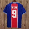 2000 2001 OKOCHA Мужские футбольные майки в стиле ретро RONALDINHO IBRAGIMOVIC LEROY Home Blue Away Белая футбольная рубашка Униформа