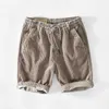Summer Men's Cotton Corduroy Casual Shorts GA-T102 210721