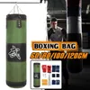 Boxing Bag Sand bag Fitness Hook Hanging Kick Punching Training Fight Karate Punch Muay Thai Children Gym Funching With Rotation Chain Taekwondo Upgraded Unfilled