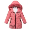 Filles Vestes Enfants Manteau Enfants Vêtements D'hiver Manteaux Casual Bébé Vêtements Automne fourrure veste Parkas 5-12ans 211222