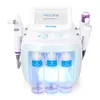 Hydodermabrasie Microdermabrasie Gezicht Skin Whitening Machine RF Rimpel Removal Bio Pore Contractie Dermabrasie Bevorder Bloed