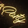 Vamos festejar sinal de iluminação férias menina decoração de casa bar places públicos handmade neon luz 12 v super brilhante