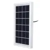 Painel solar 5W 6V com cabo DC3M de energia multiuso para sistema de monitoramento de iluminação pública